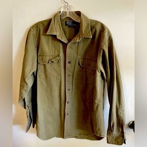 Polo Ralph Lauren Vintage Safari Shirt - Large 100% Cotton